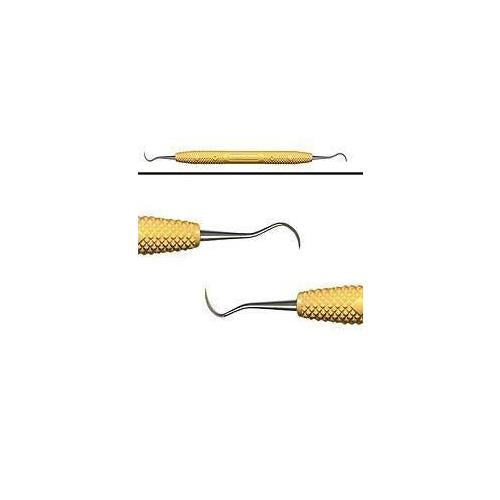 PDT R138 Cruise Line Montana Jack Double End Sickle Scaler Yellow Resin Handle PDT R138 Cruise Line Montana Jack Double End Sickle Scaler Yellow Resin Handle